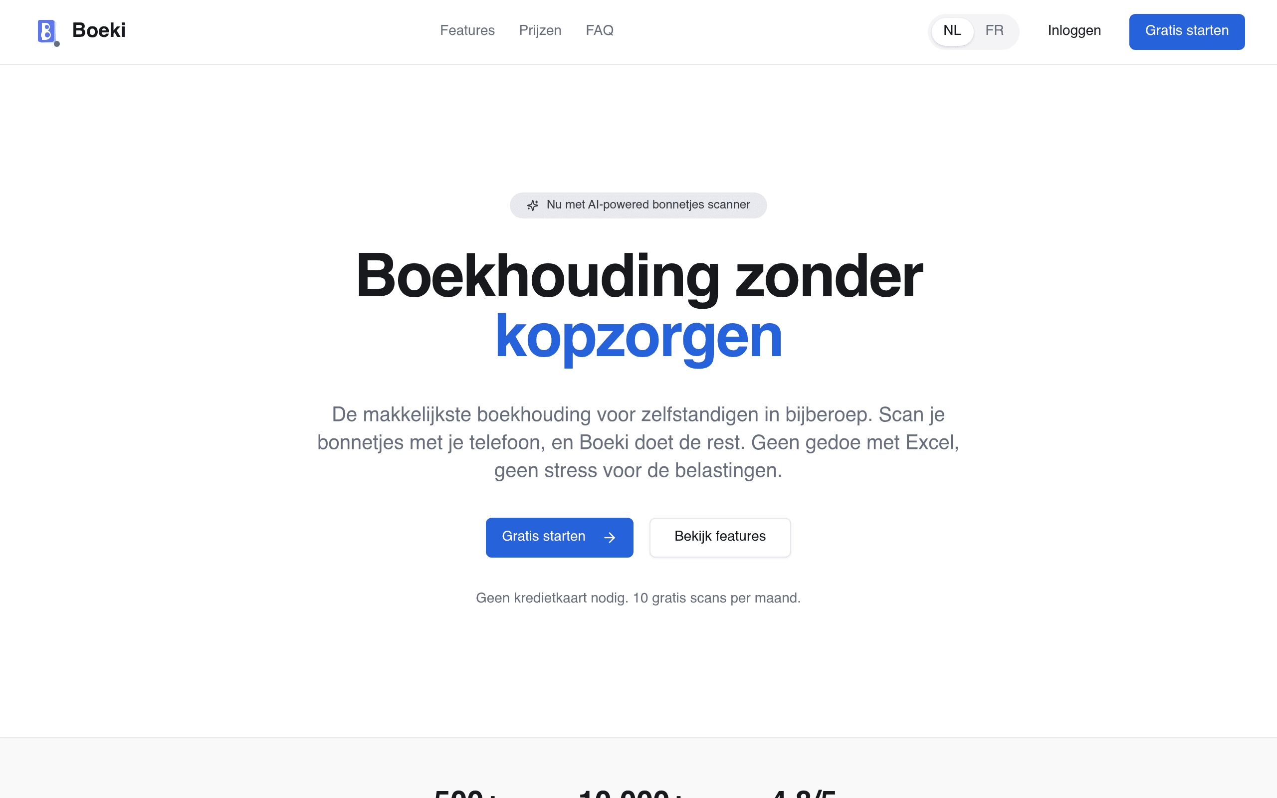 Screenshot of Boeki